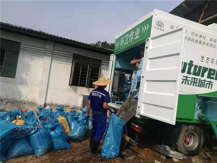 思茅工业污泥压干处理